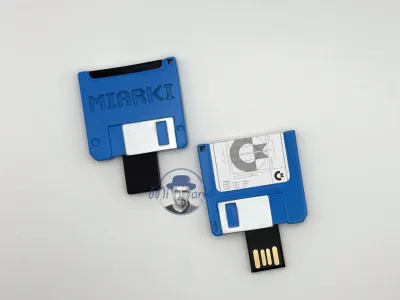 Emblem Commodore - Retro Dyskietka USB Pendrive